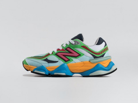 New Balance 9060 WMNS Blue / Green / Yellow