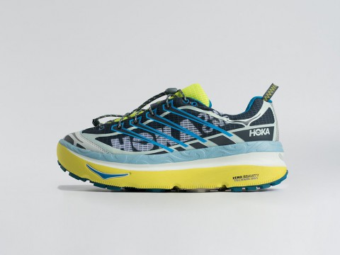 Hoka One One Navy Blue / White / Yellow