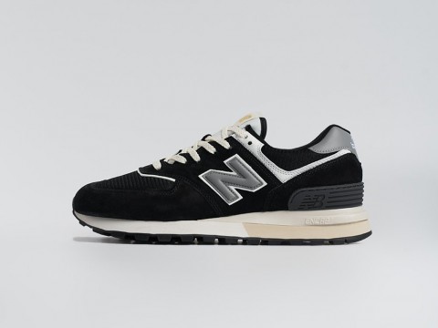 New Balance 574 Black / Grey / White