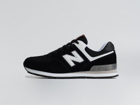 New Balance 574 WMNS Black / White / Grey