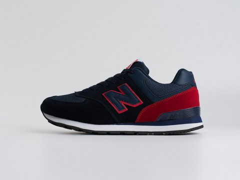 New Balance 574 WMNS Navy Blue / Red