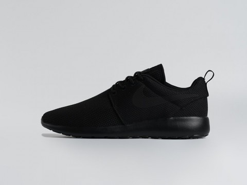 Женские кроссовки Nike Roshe Run WMNS черные Женские кроссовки Nike Roshe Run WMNS черные