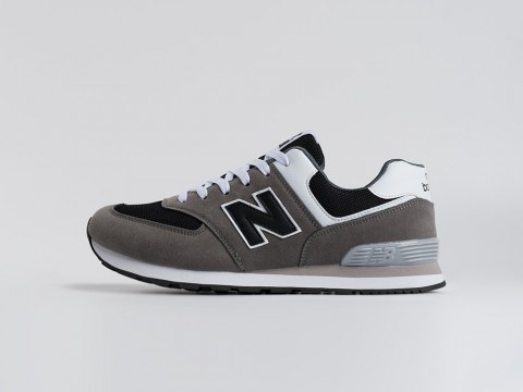 New Balance 574 Grey / Black / White
