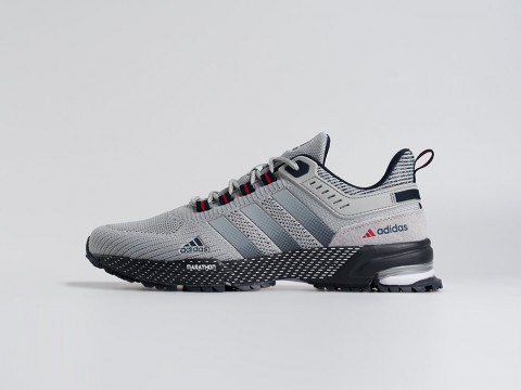 Adidas Marathon Grey / Steel Blue / Black
