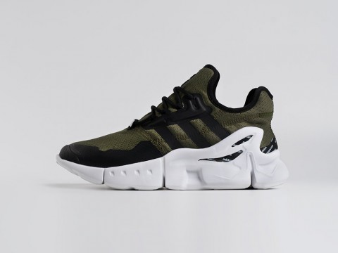 Мужские кроссовки Adidas adiFOM Flux зеленые Мужские кроссовки Adidas adiFOM Flux зеленые