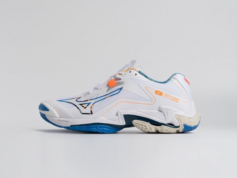 Mizuno Wave Lightning Z8 White / Blue / Orange