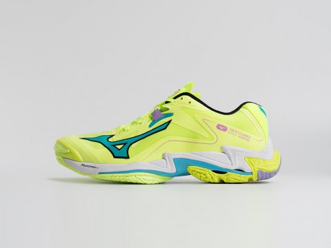 Мужские кроссовки Mizuno Wave Lightning Z8 зеленые Мужские кроссовки Mizuno Wave Lightning Z8 зеленые