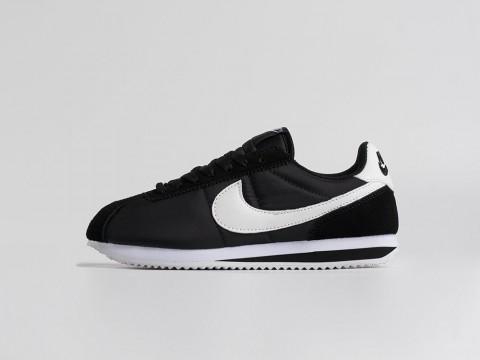 Женские кроссовки Nike Cortez Nylon WMNS черные
