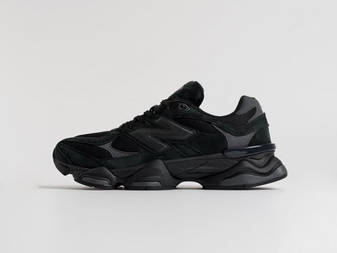New Balance 9060 черные замша мужские (40-45)