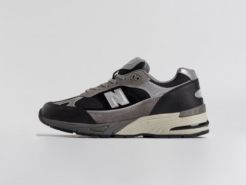 New Balance 991 x Slam Jam Black / Grey / White