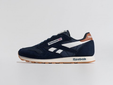 Reebok Classic Leather Utility синие замша мужские (40-45) Reebok Classic Leather Utility синие замша мужские (40-45)