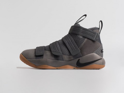 Nike Lebron Soldier 11 Dark Grey Dark Grey / Light Brown / Black