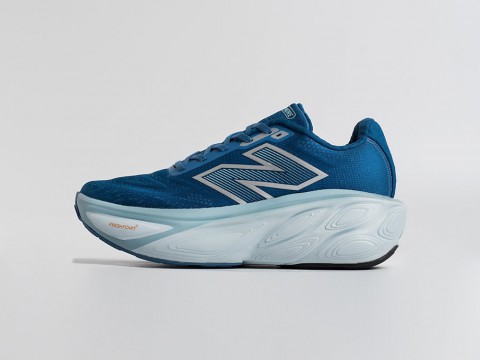 New Balance Fresh Foam X More Trail v5 синие текстиль мужские (40-45)