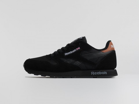 Reebok Classic Leather Utility Black / Brown Reebok Classic Leather Utility Black / Brown