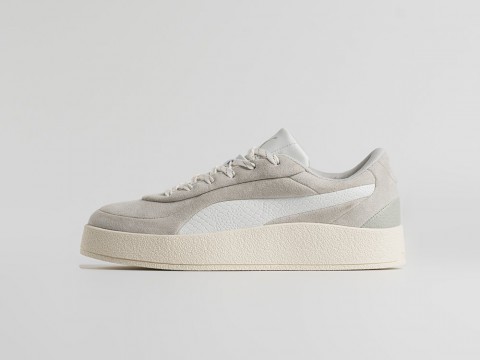 Puma Blktop WMNS Grey / White артикул 34740 Puma Blktop WMNS Grey / White артикул 34740