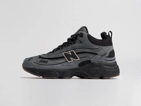 New Balance 1000 Mid Grey / Black New Balance 1000 Mid Grey / Black