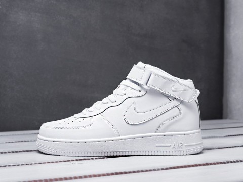 Nike Air Force 1 белые - фото