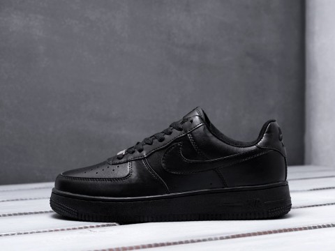 Nike Air Force 1 Low черные - фото