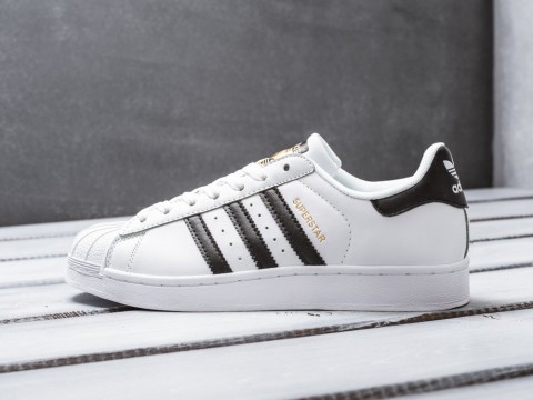 Мужские кроссовки Adidas Superstar белые