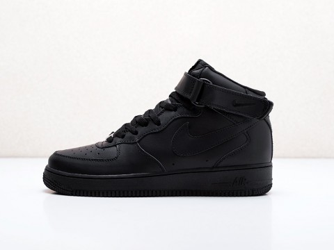 Мужские кроссовки Nike Air Force 1 черные