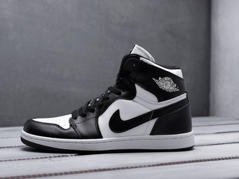 Nike Air Jordan 1 черные - фото